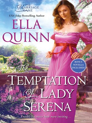 cover image of The Temptation of Lady Serena